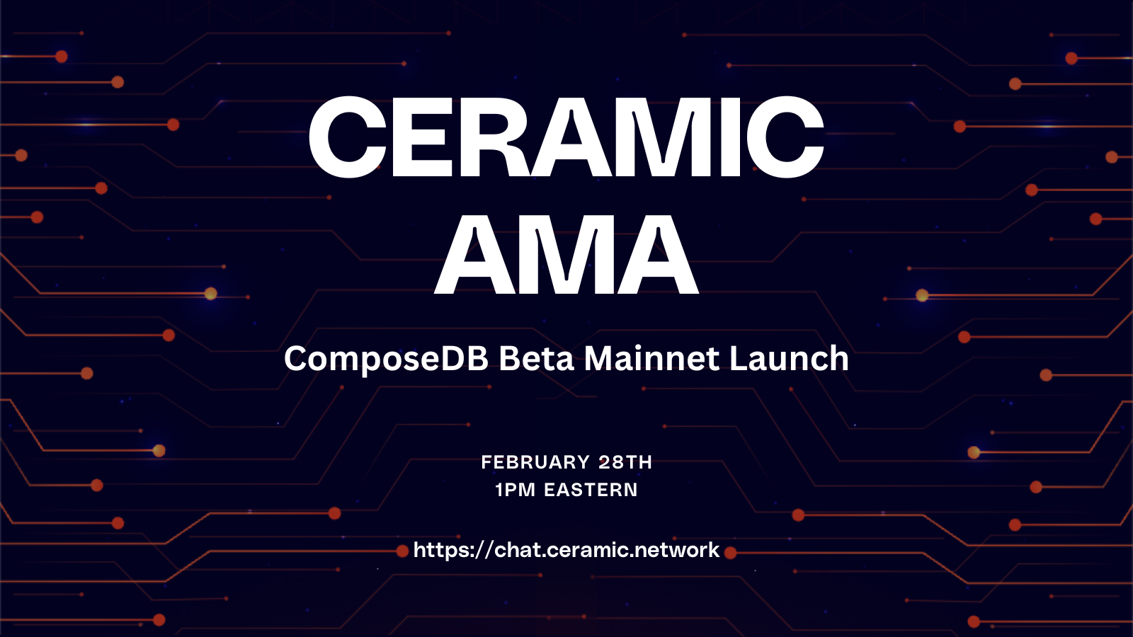 Join us for an AMA on ComposeDB and Ceramic