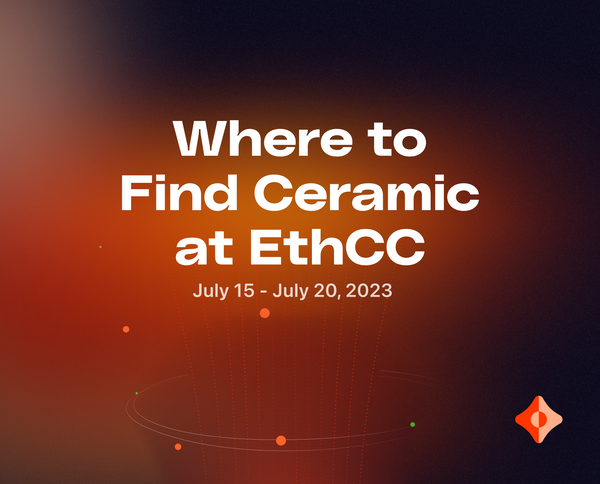 EthCC 6: Where to Find Ceramic in Paris