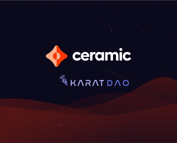 KaratDAO Launches on Ceramic to Revolutionize Data Privacy and Ownership