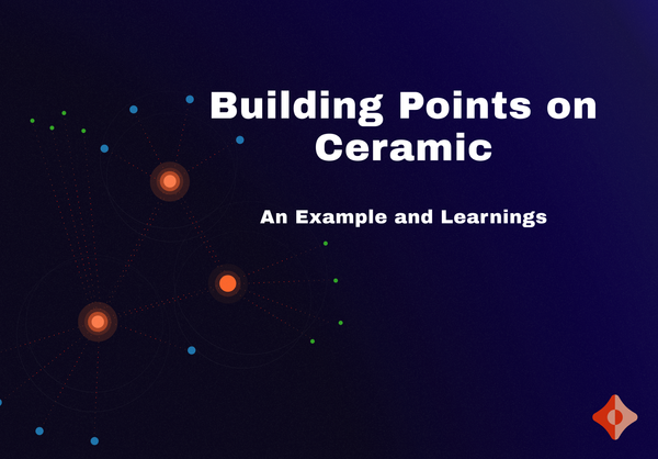 Building Points on Ceramic - an Example and Learnings