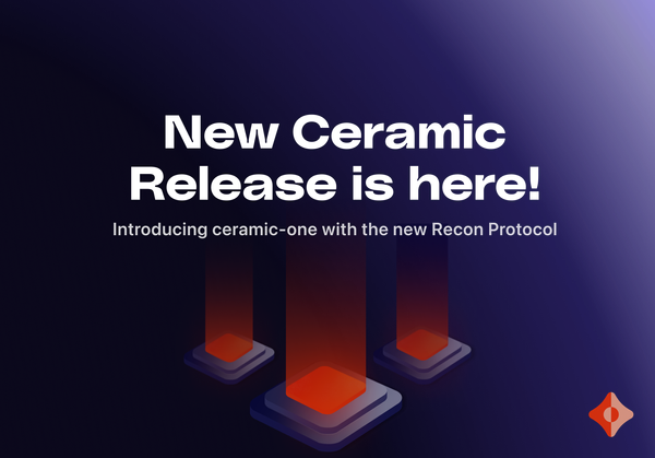 New Ceramic release: ceramic-one with new Ceramic Recon protocol